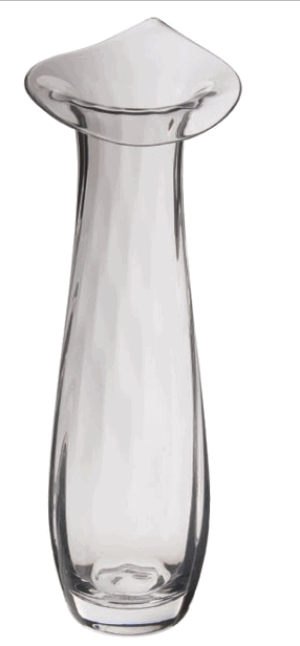 DARTINGTON CRYSTAL FLORABUNDANCE LILY VASE